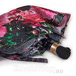 Зонт женский MAGIC RAIN 7337 (11394) Роскошь пионов Серый (сатин)