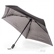 Зонт Ame Yoke двусторонний OK55-L 16438 Черный-Серебро