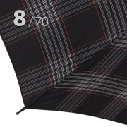 Зонт трость Три Слона M2182 (L) 11456 Клетка (гладкая ручка)