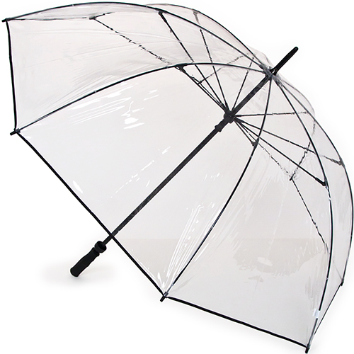 Зонт трость для влюбленных Fulton Прозрачный