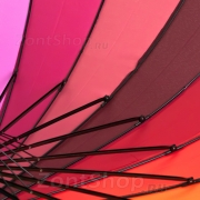 Зонт Радуга Diniya чайная роза чехол (24 цвета)