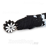 Зонт женский H.DUE.O H119 (2) 11377 Ромашки белые (Дизайнерский)