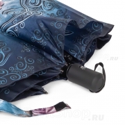 Зонт женский DripDrop 975 (16829) Бирюзовый орнамент