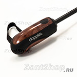 Большой надежный мужской зонт для двоих DOPPLER 74367 Magic XM (4459) Полоса Черный