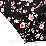 Зонт женский Fulton L346 3162 Цветы на черном