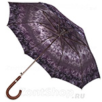 Зонт трость женский Zest 51644 10675 Цветочный каламбур (сатин)