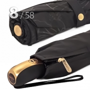 Зонт Три Слона L-3897 (E) 18067 Цветы Графика Черный