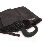 Зонт мужской H.DUE.O H621/BK (2) Черный, Горох