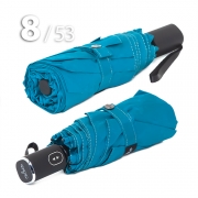 Зонт Три Слона L-4806 (F) 17905 Цветы Бирюзовый, компактный