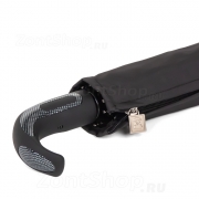 Зонт DAIS 7705 Черный, ручка полукрюк