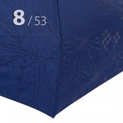 Зонт Три Слона L-4898 (C) 17913 Цветы Графика Синий, компактный облегченный