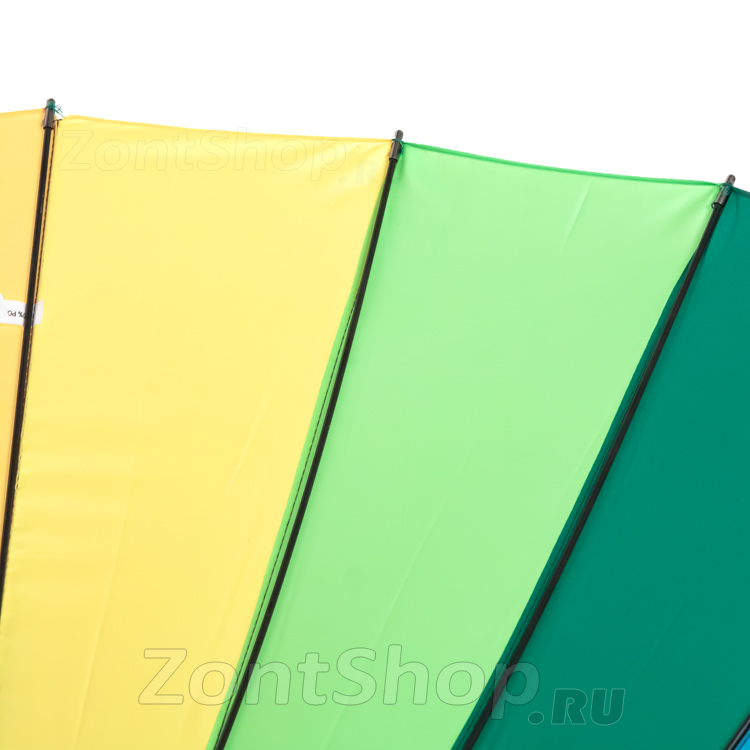Зонт Радуга Diniya желтый чехол (24 цвета)