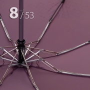 Зонт Три Слона L-4898 (C) 17914 Цветы Графика Сиреневый, компактный облегченный