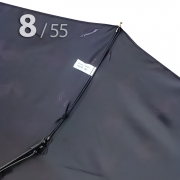 Зонт Три Слона L-3880 (A) 18775 Бант черный (жаккард)