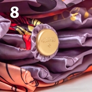 Зонт Три Слона L-3854 (A) 18765 Цветы, Серый (сатин)