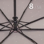 Зонт Три Слона L-3802 (A) 18854 Орнамент Коричневый (сатин)