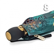 Зонт Три Слона L-3854 (A) 18761 Цветы, Зеленый (сатин)