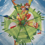 Зонт детский ArtRain 1651 (11083) Паровозики