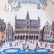 Зонт Три Слона L-3830 (M) 18030 Брюссель Бельгия (сатин)