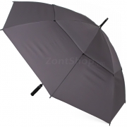 Зонт трость AMEYOKE L75 STORM (03) Серый (наконечник металл)