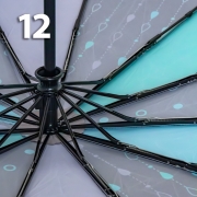 Зонт Три Слона L-3121 (D/25) 18759 Горошины, Голубой