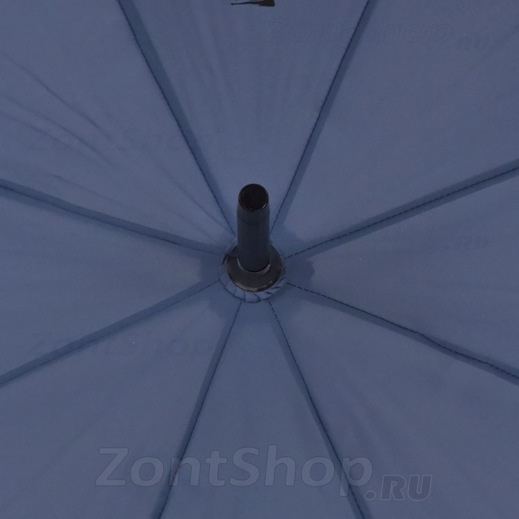 Зонт трость женский H.DUE.O H415 11512 Кошки Серо-голубой