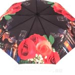 Зонт женский MAGIC RAIN 7293 15025 Ночной мегаполис Розы
