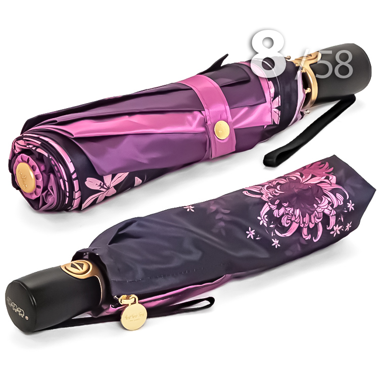 Зонт Три Слона L-3825 (N) 18527 Розовые хризантемы (сатин)