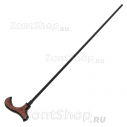 Трость зонт MZ-60-L (3) HELPER 2 в1 Серый