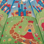 Зонт детский ArtRain 1551 (10468) Принцесса на прогулке