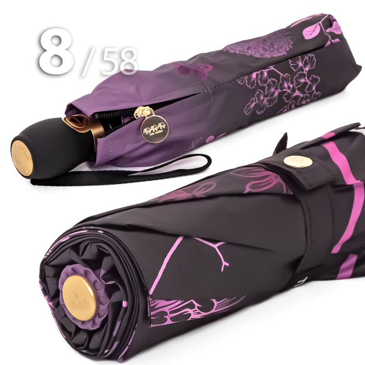 Зонт Три Слона L-3851 (C) 18034 Хризантемы Сиреневый