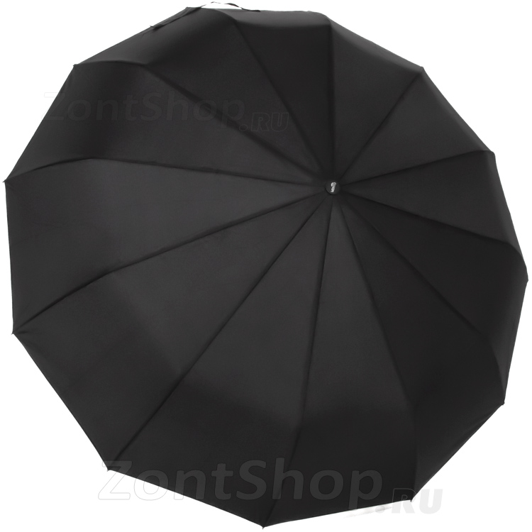 Зонт черный 12 спиц Vento 3250 17048