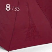 Зонт Три Слона L-4898 (A) 18221 Париж Эйфелева башня бордовый