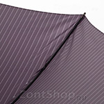 Большой зонт трость Fulton G451 1682 Серый белая полоса