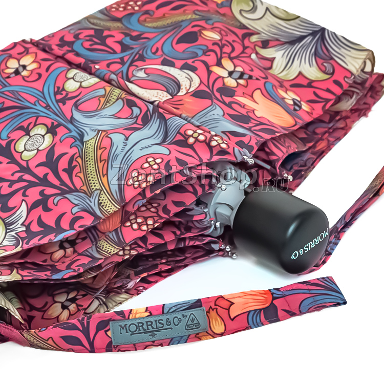 Зонт Fulton Morris & Co L907 4527 Золотой Лиловый UPF50+ (Дизайнерский)