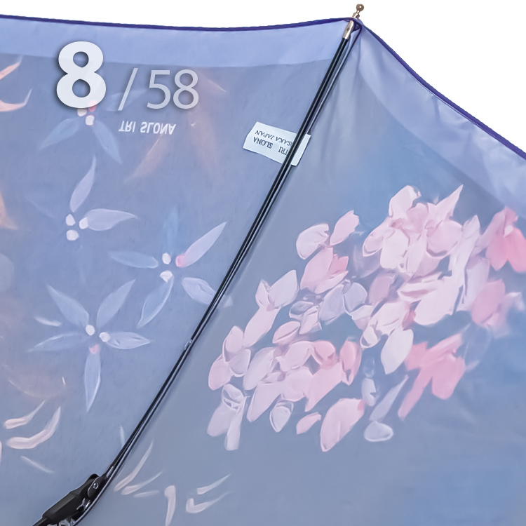 Зонт Три Слона L-3825 (R) 18531 Сиреневая гортензия (сатин)