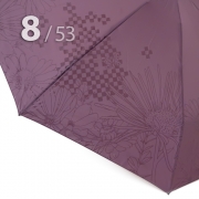 Зонт Три Слона L-4898 (C) 17914 Цветы Графика Сиреневый, компактный облегченный