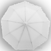 Зонт женский Amico 1303 Белый рюши