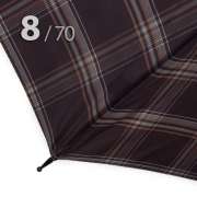 Зонт трость Три Слона M2182 (L) 11457 Клетка (гладкая ручка)