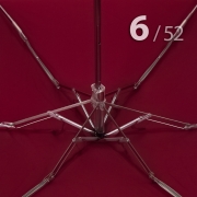 Зонт Три Слона L-5605 11111 Бордовый, женский