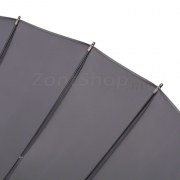 Зонт трость AMEYOKE L65-24BW (03) Серый