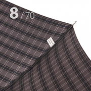 Зонт трость Три Слона M2182 (N) 15317 Клетка (плетеная ручка)