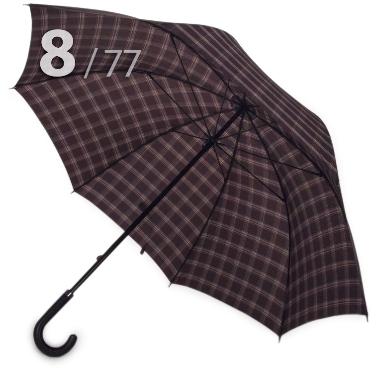 Зонт трость Три Слона 1771 11864 Клетка, мужской