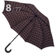 Зонт трость Три Слона 1771 11864 Клетка, мужской