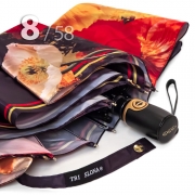 Зонт Три Слона L-3825 (M) 18023 Маки (сатин)