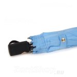 Зонт женский Три слона однотонный 886 (A) 13007 Голубой (с проявляющимся в дождь логотипом)