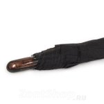 Большой ветроустойчивый мужской зонт для двоих DOPPLER 74366-N Черный однотонный