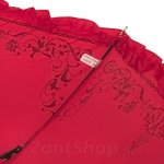 Зонт женский Три Слона 118 F 14170 Рюши орнамент красный
