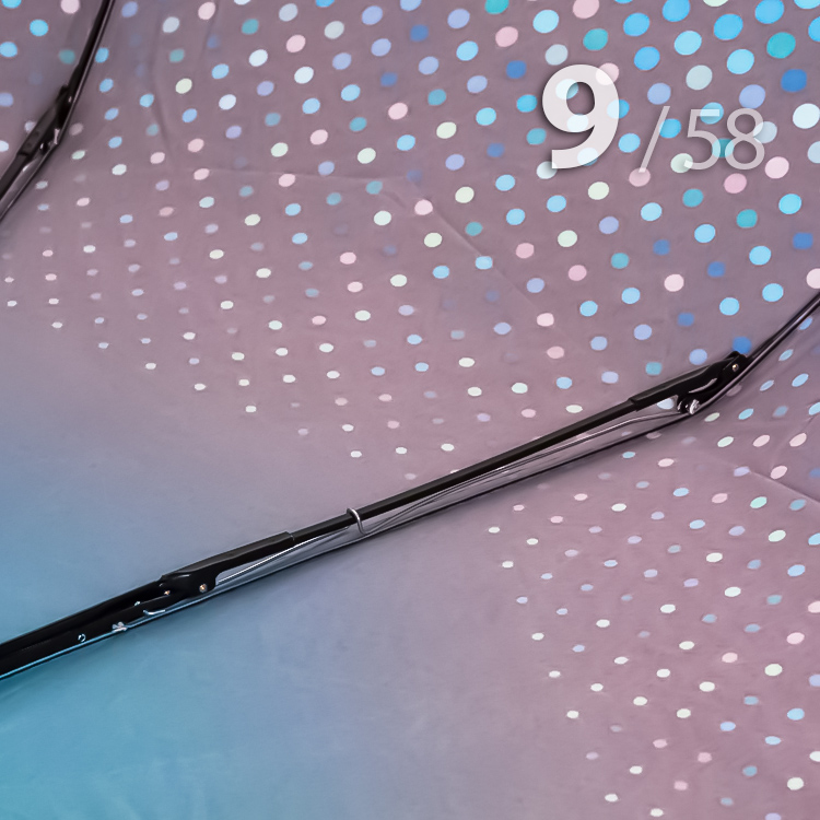 Зонт Три Слона L-3991 (D) 18053 Горох Светло-Синий