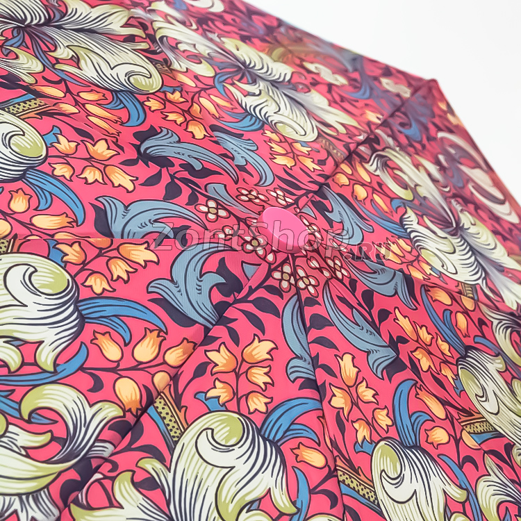 Зонт Fulton Morris & Co L907 4527 Золотой Лиловый UPF50+ (Дизайнерский)